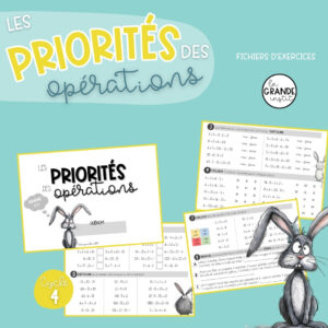 PRIORITÉS DES OPÉRATIONS - livret d'exercices
