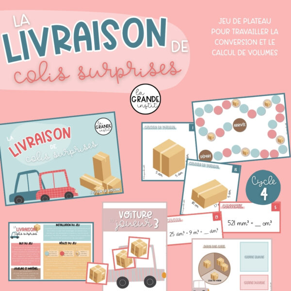 LA LIVRAISON DE COLIS SUPRISES - Le volume