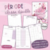 Journal de classe 2025/2026 - rose