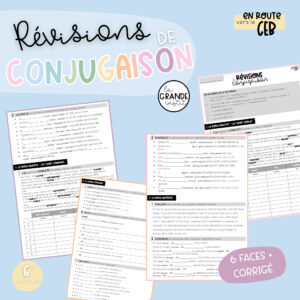 RÉVISIONS CEB - Conjugaison