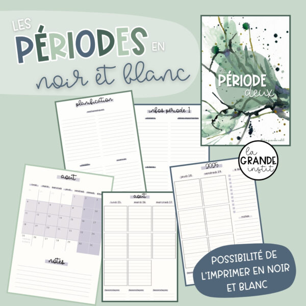 Journal de classe 2025/2026 - vert