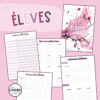 Journal de classe 2025/2026 - rose