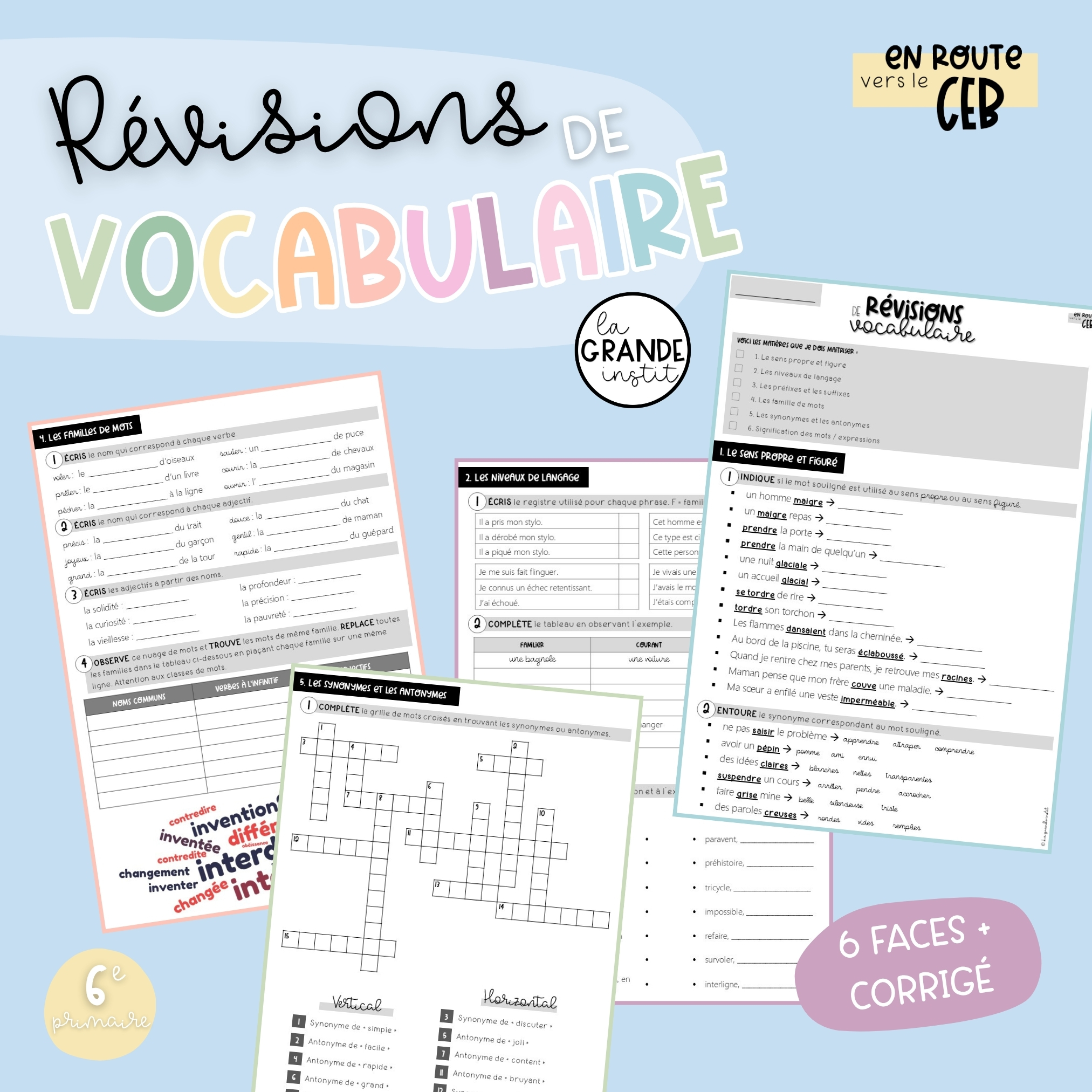 RÉVISIONS CEB - pack !