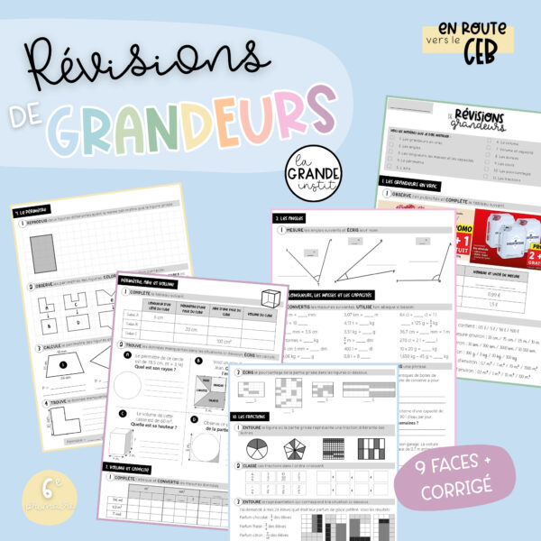RÉVISIONS CEB - pack !