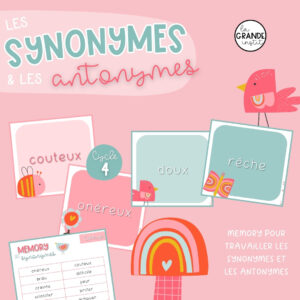 SYNONYMES & ANTONYMES - memory