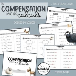 LA COMPENSATION - livret d'exercices