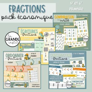 FRACTIONS 5-6 - Pack !