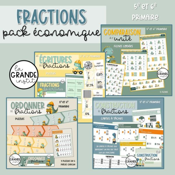FRACTIONS 5-6 - Pack !