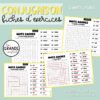 CONJUGAISON - Fiches d'exercices