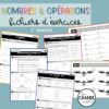 NOMBRES et OPÉRATIONS - Cours 3e primaire