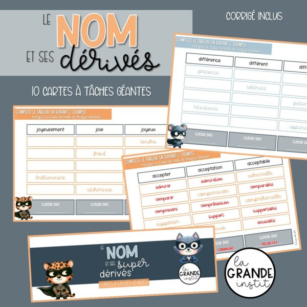 LE NOM et SES SUPER DÉRIVÉS - PACK !