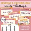 CALCULS ÉCRITS - càt QR code - PACK