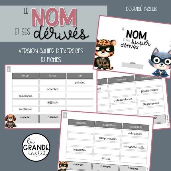 LE NOM et SES SUPER DÉRIVÉS - PACK !