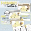 LES TABLES (ceb) - pack !