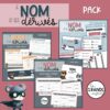 LE NOM et SES SUPER DÉRIVÉS - PACK !