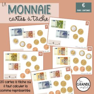 QUELLE EST CETTE SOMME ? (centimes) - càt