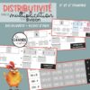 DISTRIBUTIVITÉ dans la multiplication et la division - càt