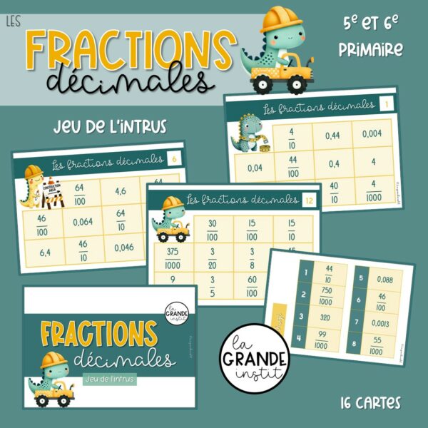 FRACTIONS 5-6 - Pack !