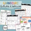 GRANDEURS - Cours 3e primaire