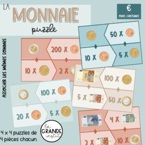 ASSOCIER LES MÊMES SOMMES - puzzles
