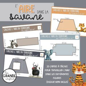 L'AIRE DANS LA SAVANE - càt