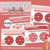 ROULETTES DES CALCULS - 5e et 6e primaire