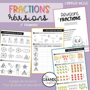 FRACTIONS - Révisions juin 3e