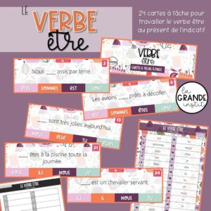 ÊTRE au présent - càt/càp