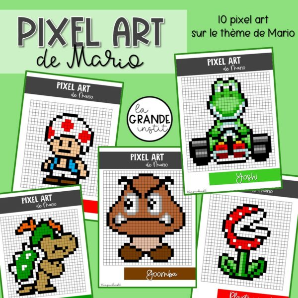 PIXEL ART de MARIO