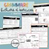 GRAMMAIRE - Cours de 3e primaire