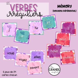 VERBES IRRÉGULIERS FRÉQUENTS - Memory