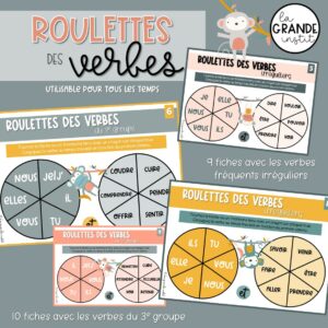 ROULETTES DES VERBES - tous les temps