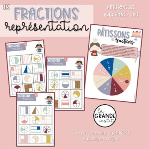 FRACTIONS - Pâtissons les fractions