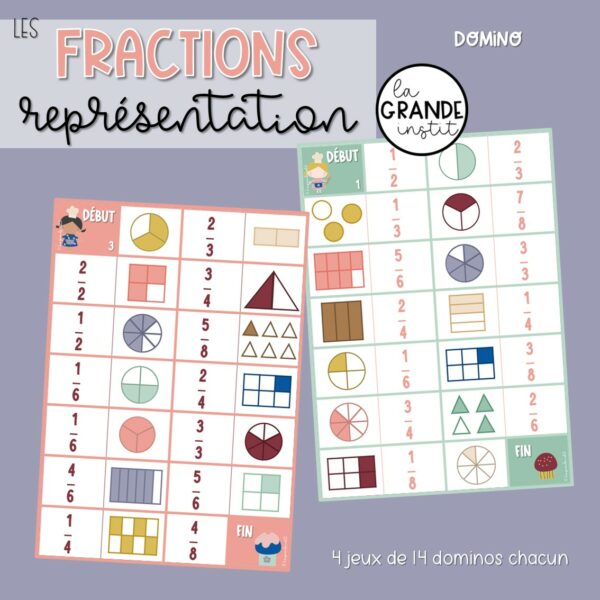 FRACTIONS 3-4 - PACK !!!