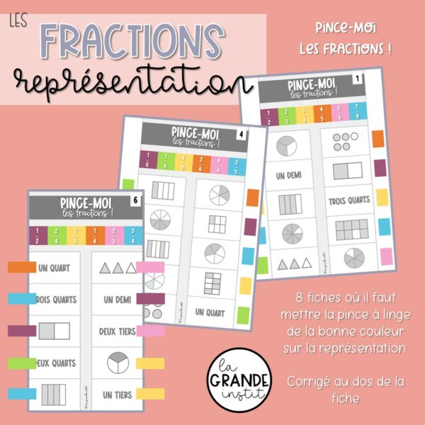 FRACTIONS 3-4 - PACK !!!