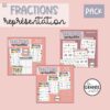 FRACTIONS 3-4 - PACK !!!