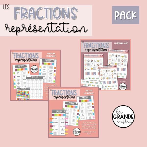 FRACTIONS 3-4 - PACK !!!