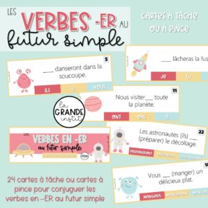 FUTUR SIMPLE (verbes -ER) - càt/càp