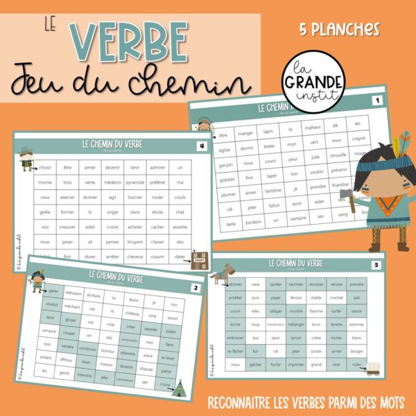 LE VERBE - PACK ! - Cow-boys et indiens
