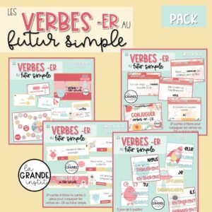 FUTUR SIMPLE (verbes -ER) - PACK !