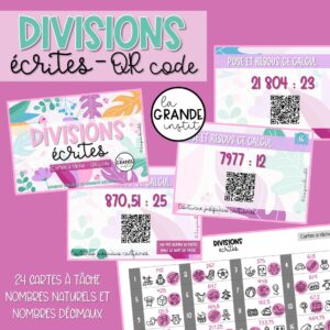 DIVISIONS écrites - càt QR code