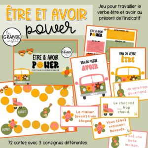 ÊTRE et AVOIR POWER - jeu de plateau