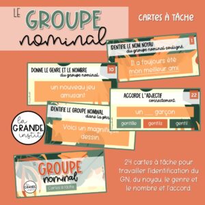 LE GROUPE NOMINAL - càt