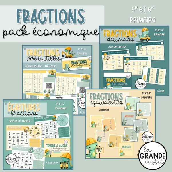 FRACTIONS 5-6 - Pack !