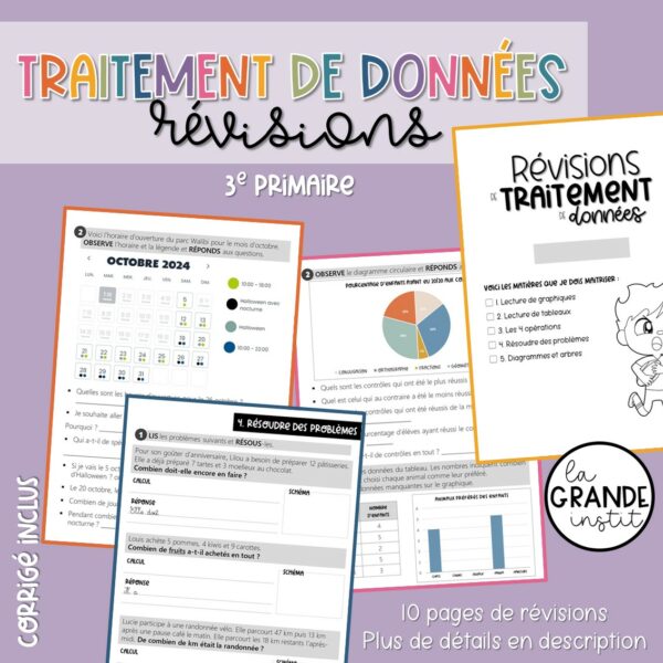RÉVISIONS JUIN 3e primaire - PACK !