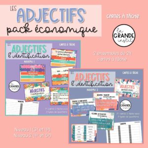 LES ADJECTIFS - càt - PACK
