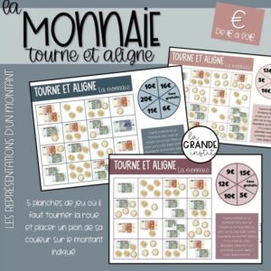TOURNE et ALIGNE la monnaie €