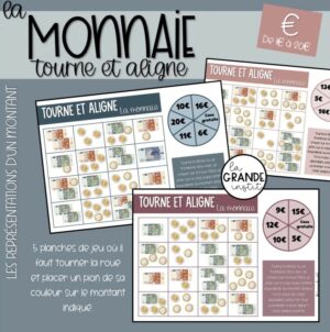TOURNE et ALIGNE la monnaie €