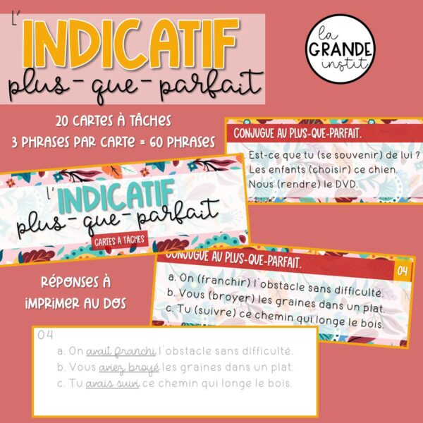 CONJUGAISON - Càt - PACK !