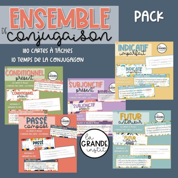 CONJUGAISON - Càt - PACK !